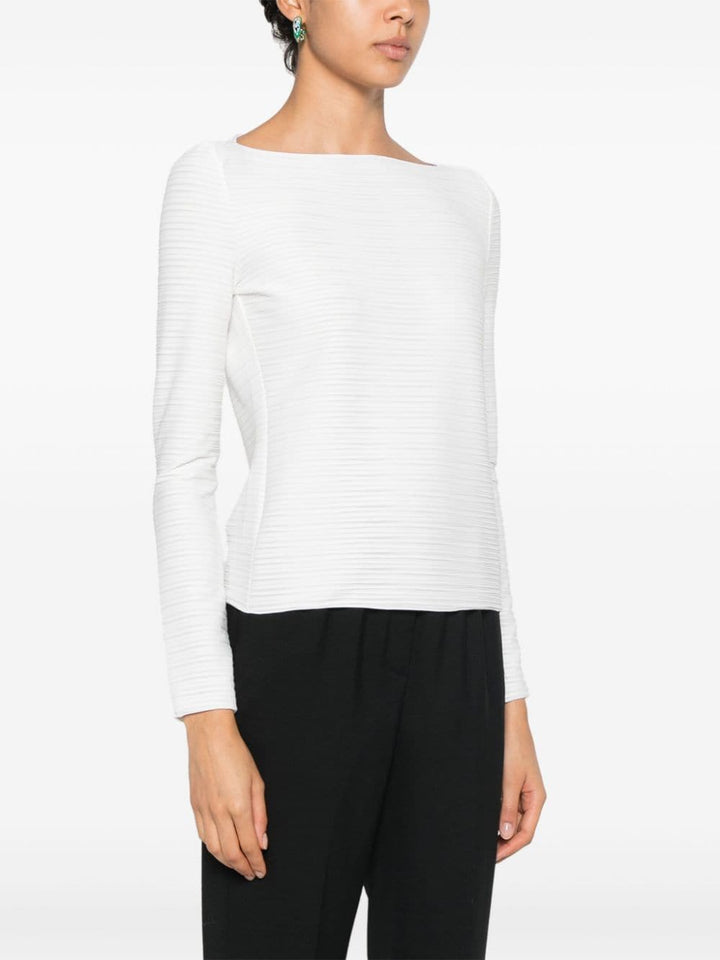 Emporio Armani Sweaters White