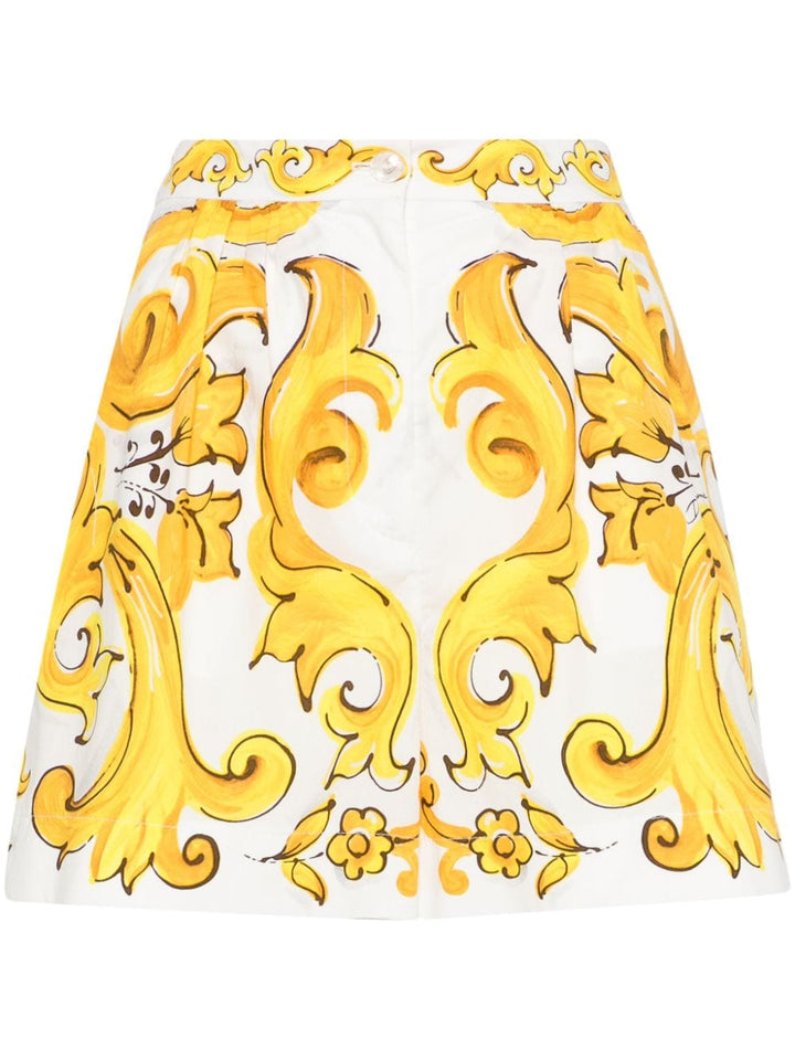 Dolce & Gabbana Shorts Yellow