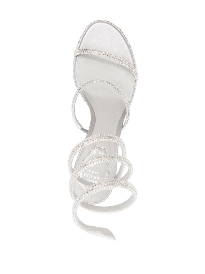 RENE' CAOVILLA Sandals Silver