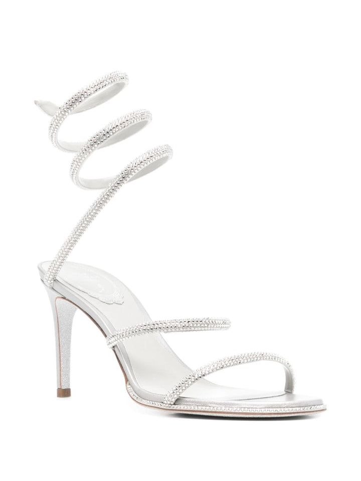 RENE' CAOVILLA Sandals Silver