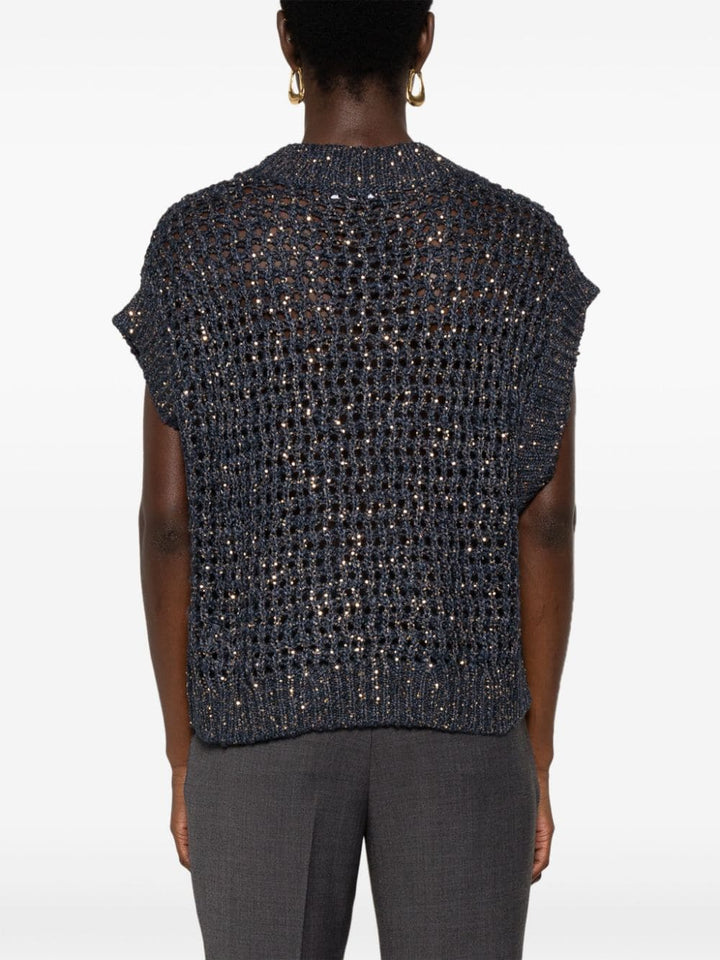 Brunello Cucinelli Sweaters Blue