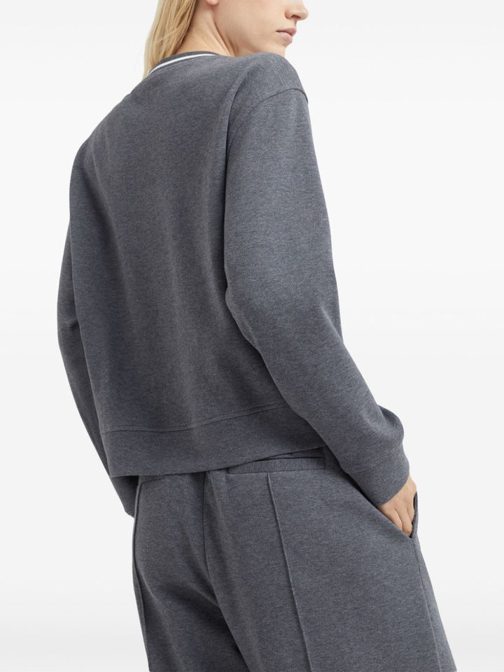 Brunello Cucinelli Sweaters Grey