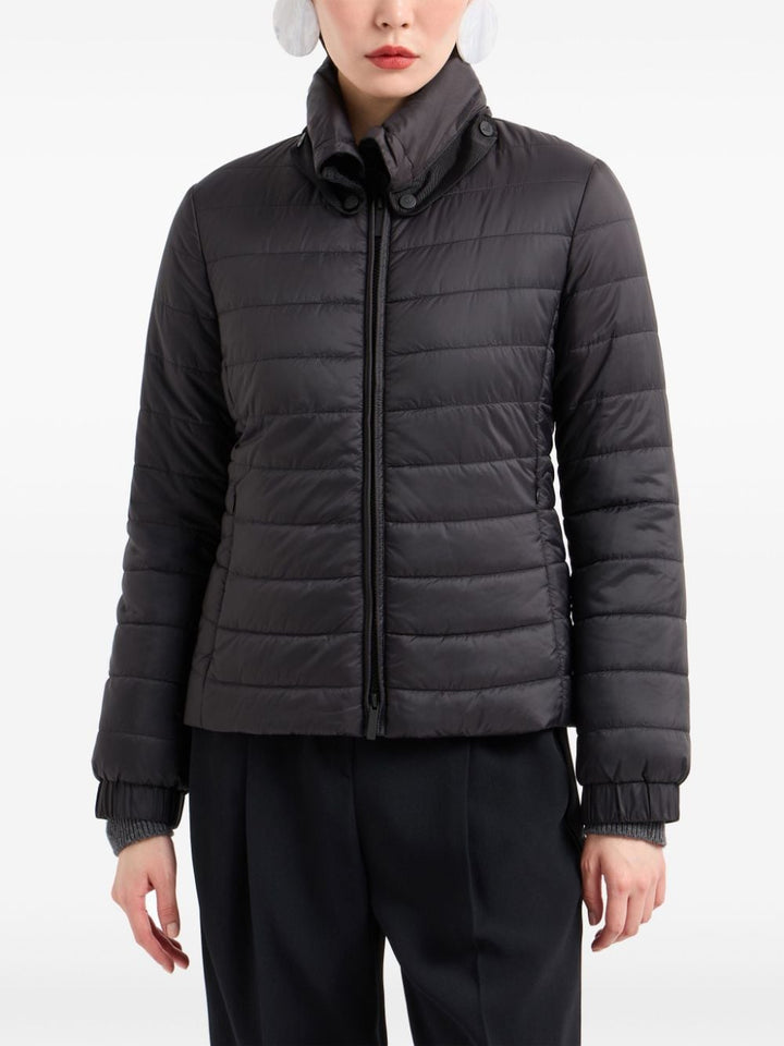 Emporio Armani Coats Black