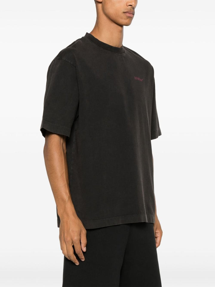 Off White T-shirts and Polos Black