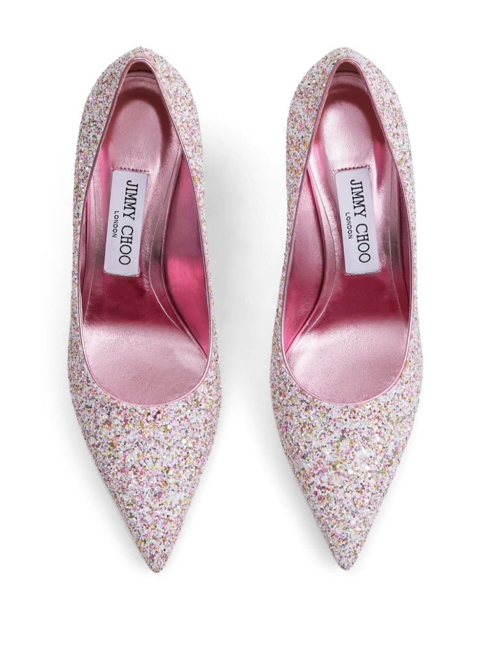 Jimmy Choo Glitter Pumps