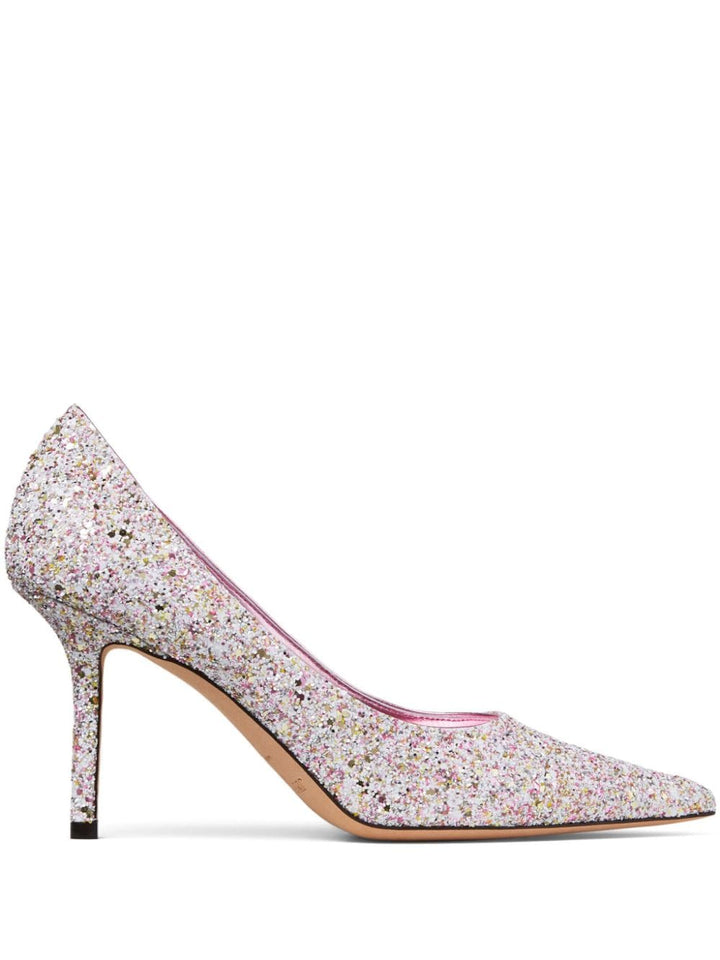 Jimmy Choo Glitter Pumps