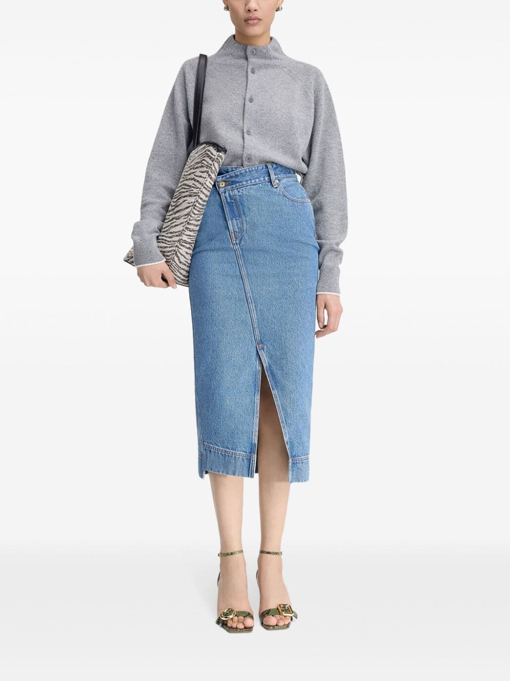 JACQUEMUS Skirts Blue