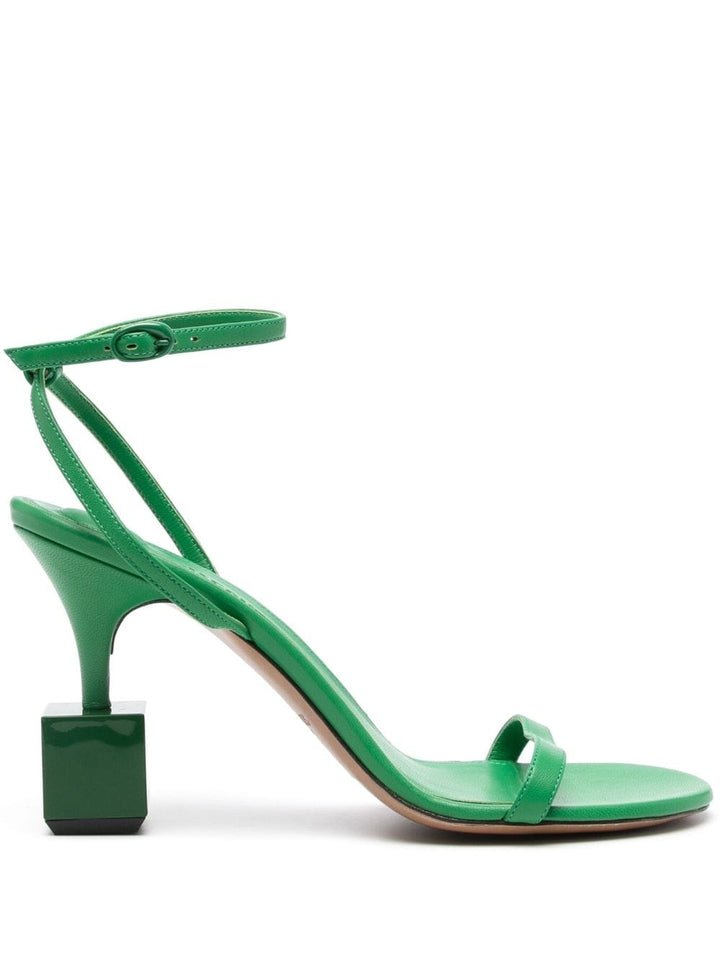 JACQUEMUS Sandals Green