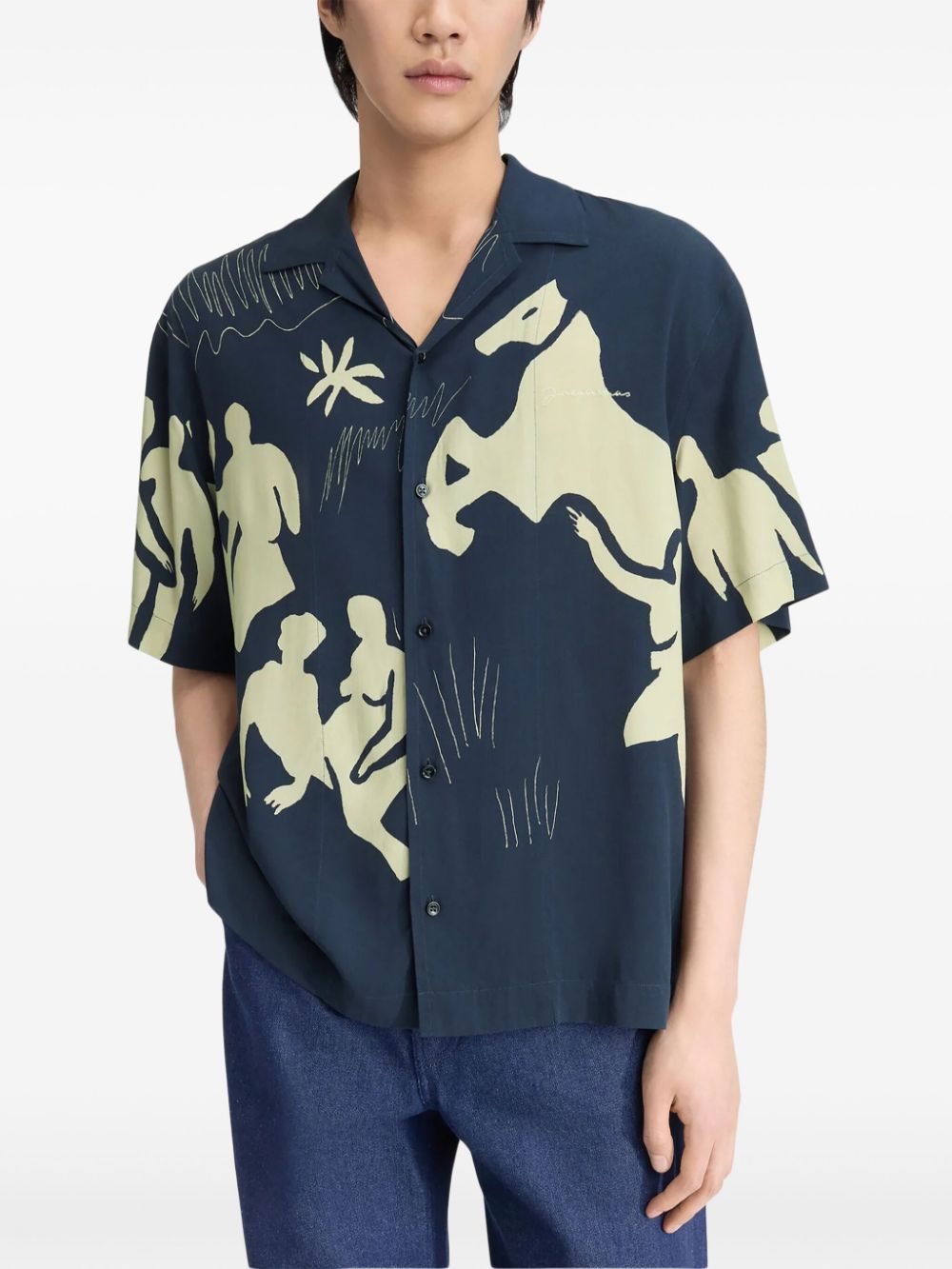 JACQUEMUS Shirt Blue