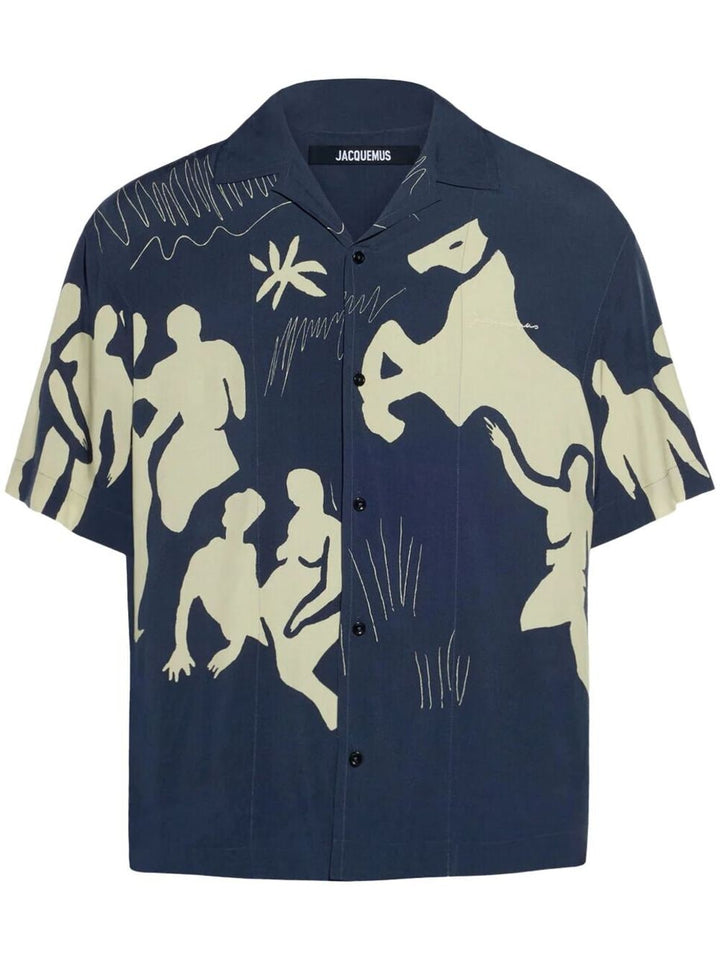 JACQUEMUS Shirt Blue