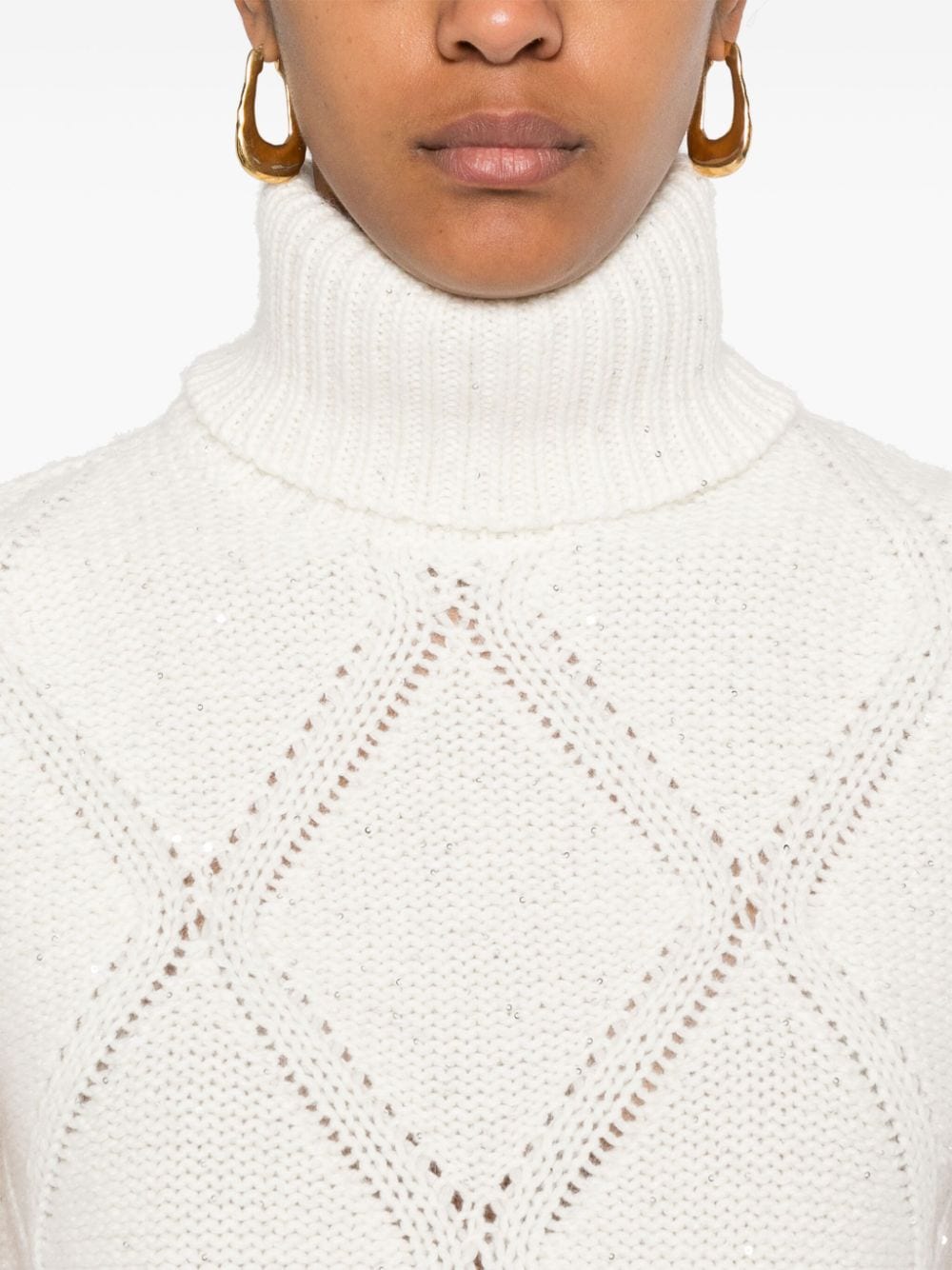 Fabiana Filippi Sweaters Beige