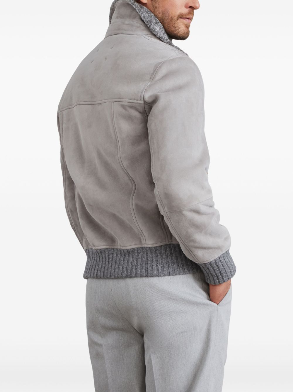 Brunello Cucinelli Jackets Light Grey