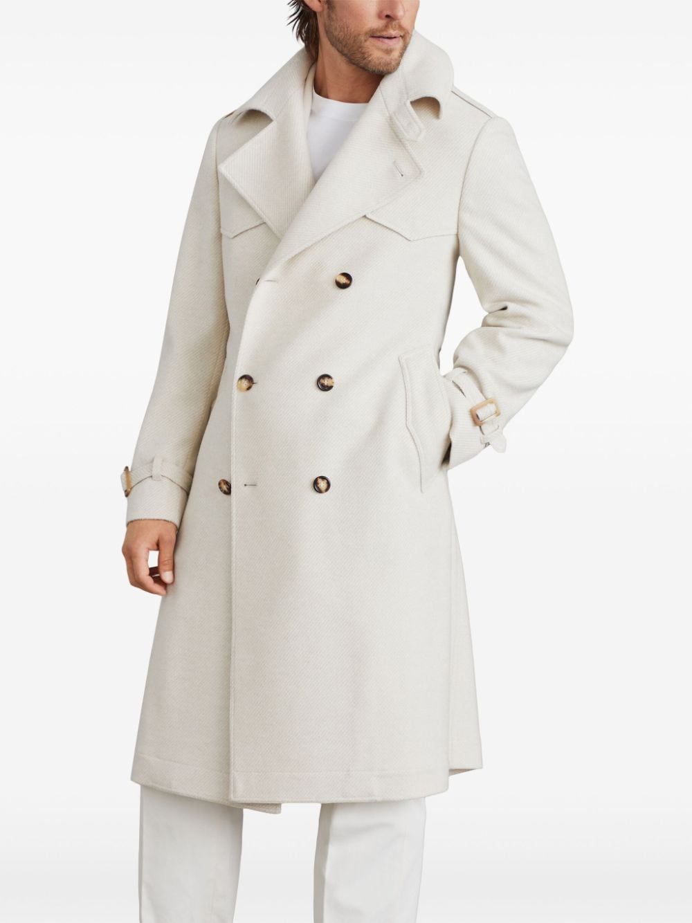 Brunello Cucinelli Coats Cream