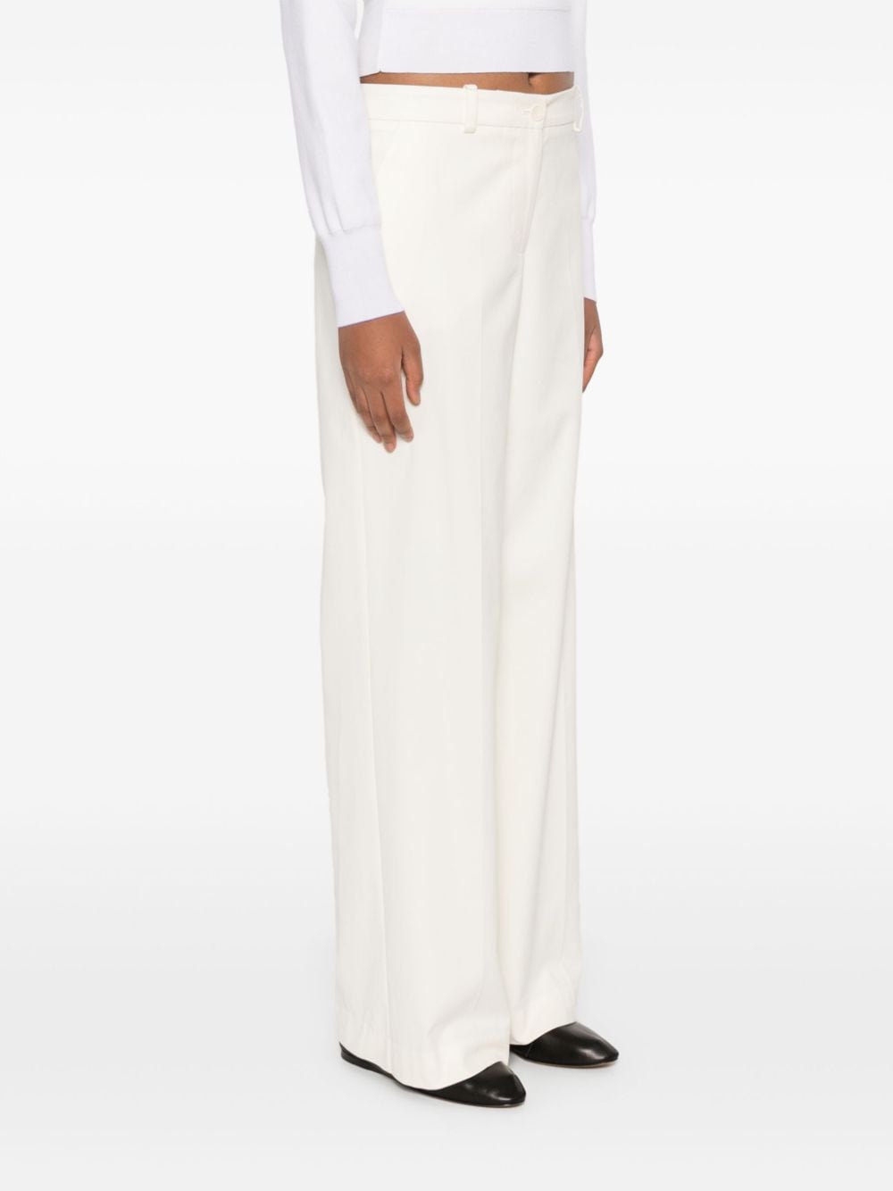 Parosh Trousers White