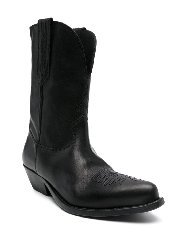 Golden Goose Boots Black