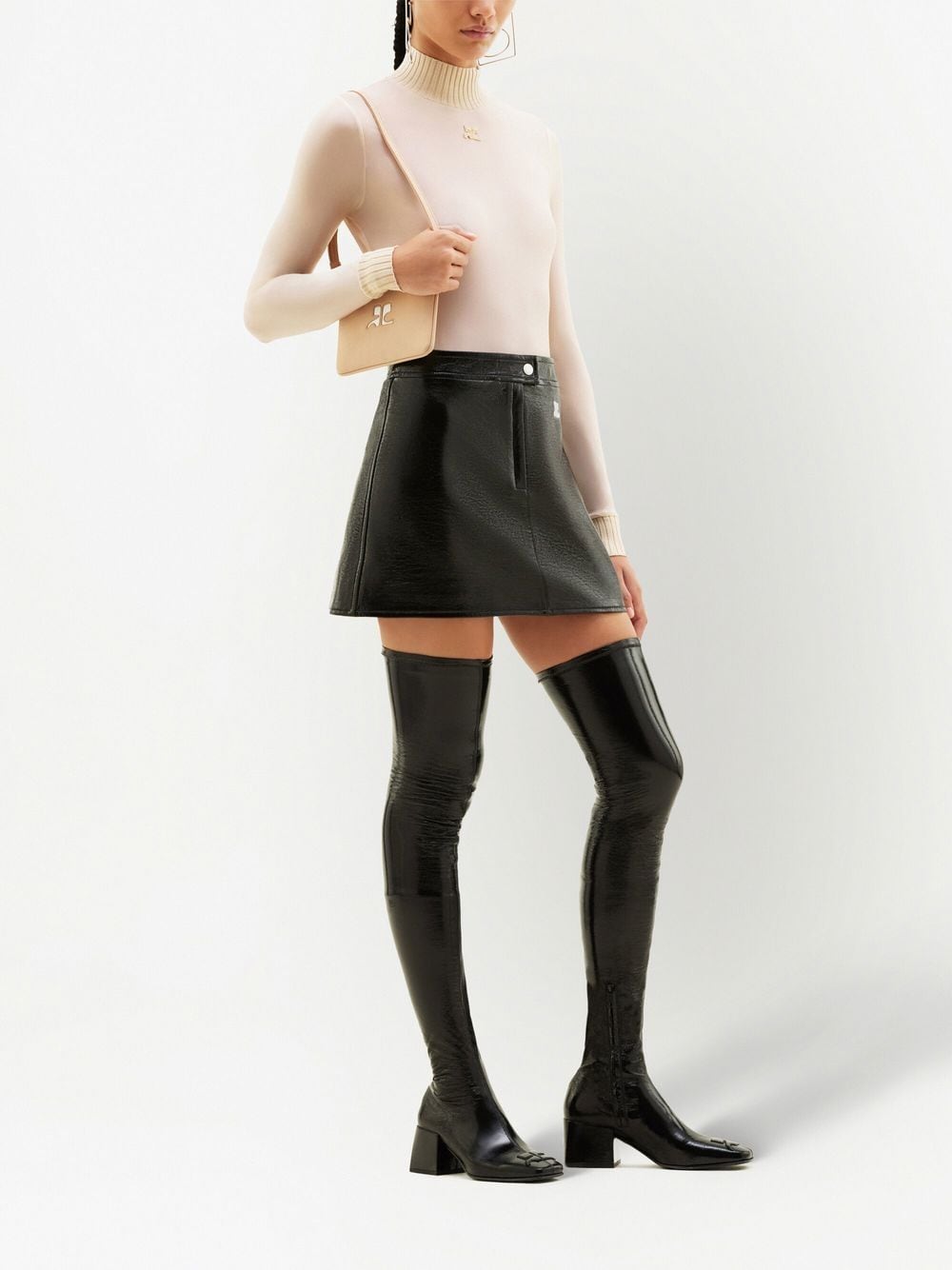 COURREGES RE-EDITION Skirt Black