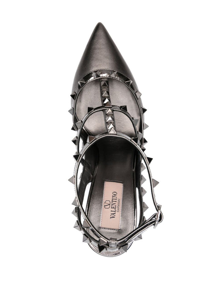 Valentino Garavani Rockstud Pumps Grey