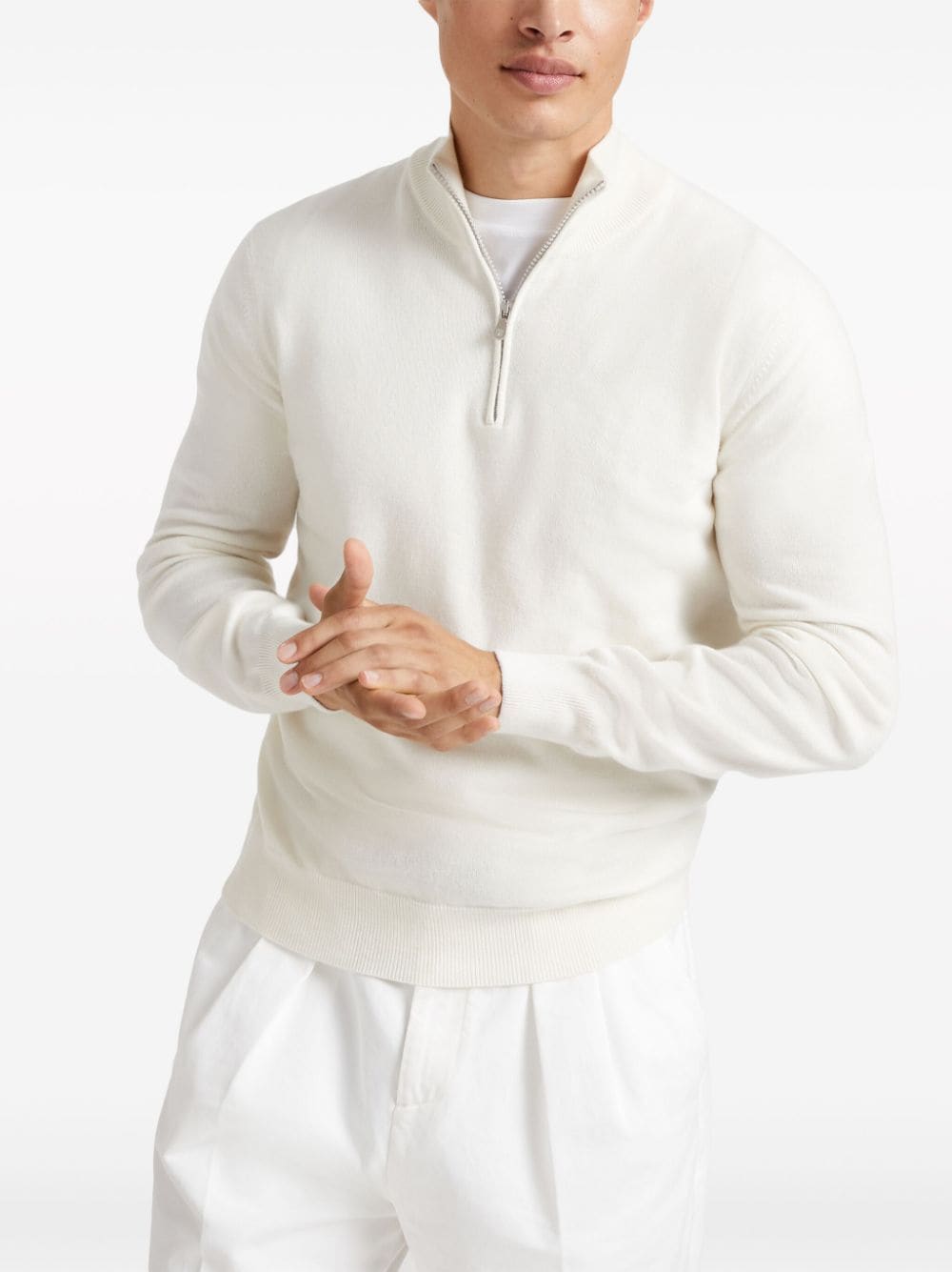 Brunello Cucinelli Sweater White