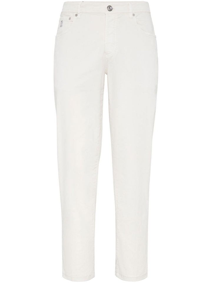 Brunello Cucinelli Trousers White