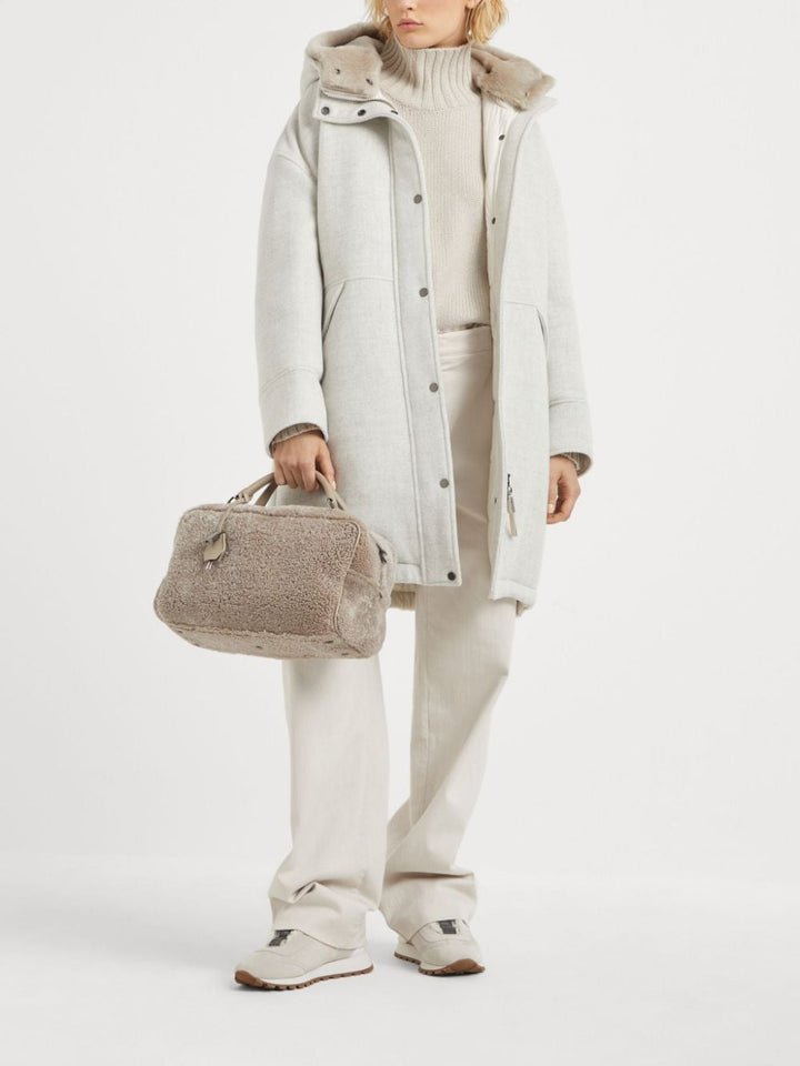 Brunello Cucinelli Coat Light Grey