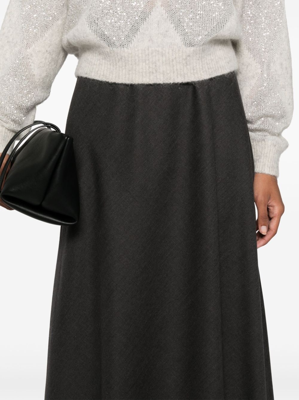 Brunello Cucinelli Skirt Grey