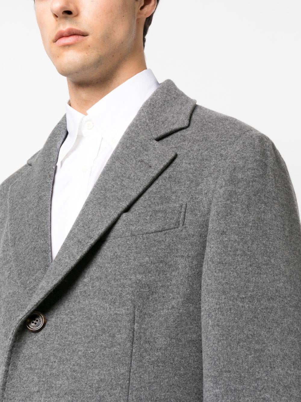 Brunello Cucinelli Coat Grey