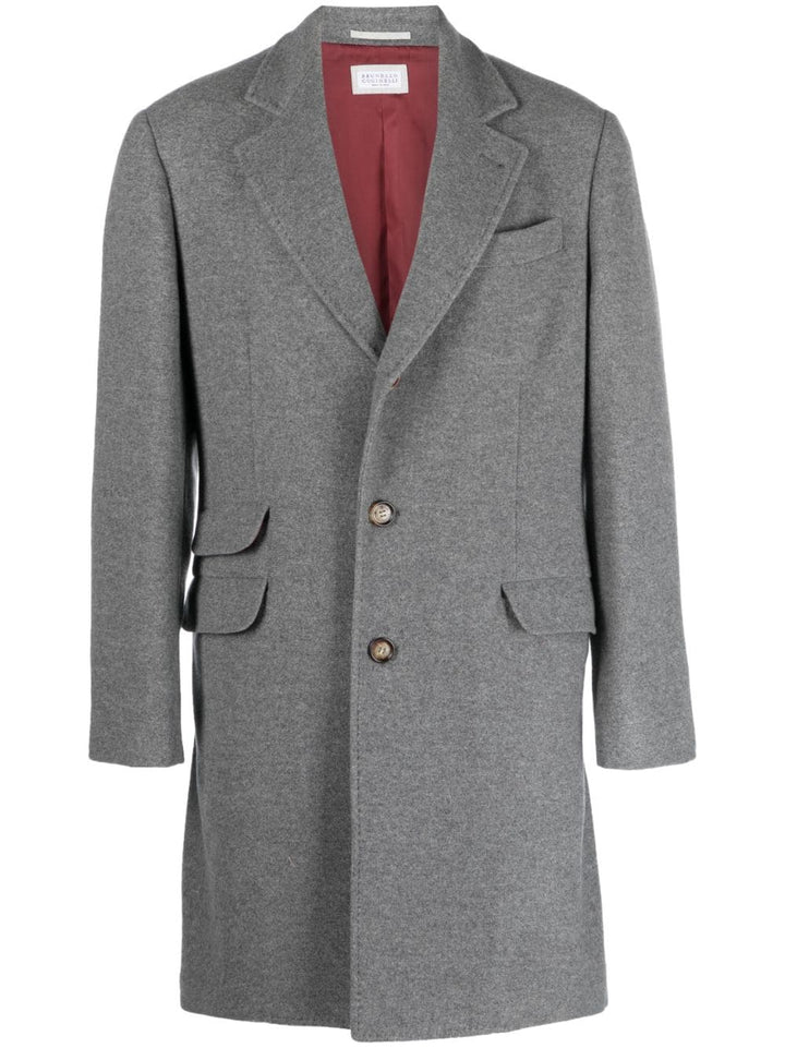 Brunello Cucinelli Coat Grey