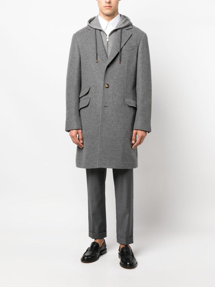 Brunello Cucinelli Coat Grey