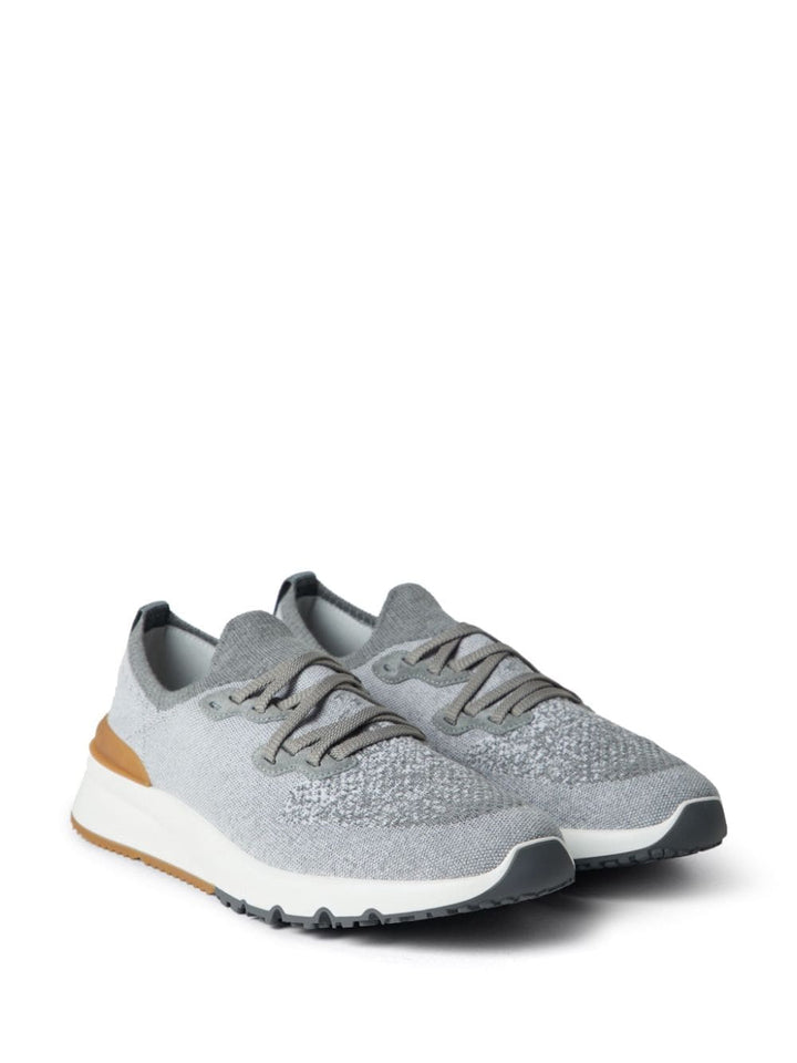 Brunello Cucinelli Sneakers Light Grey