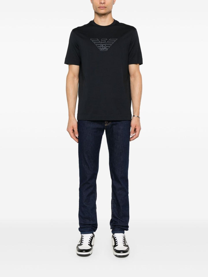 Emporio Armani T-shirts and Polos Blue