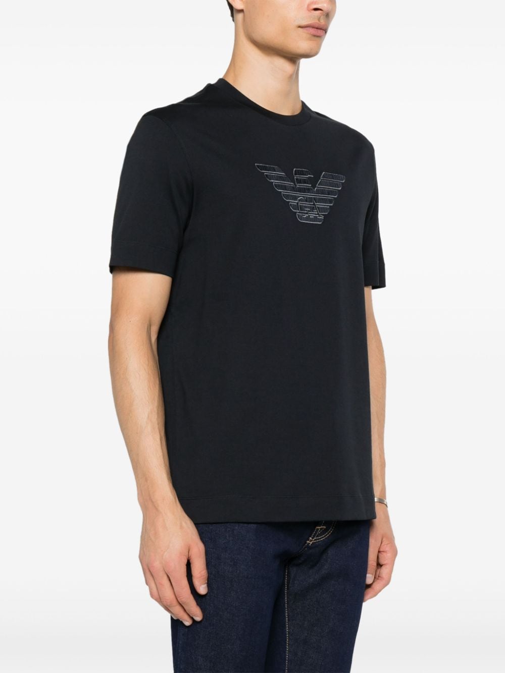 Emporio Armani T-shirts and Polos Blue