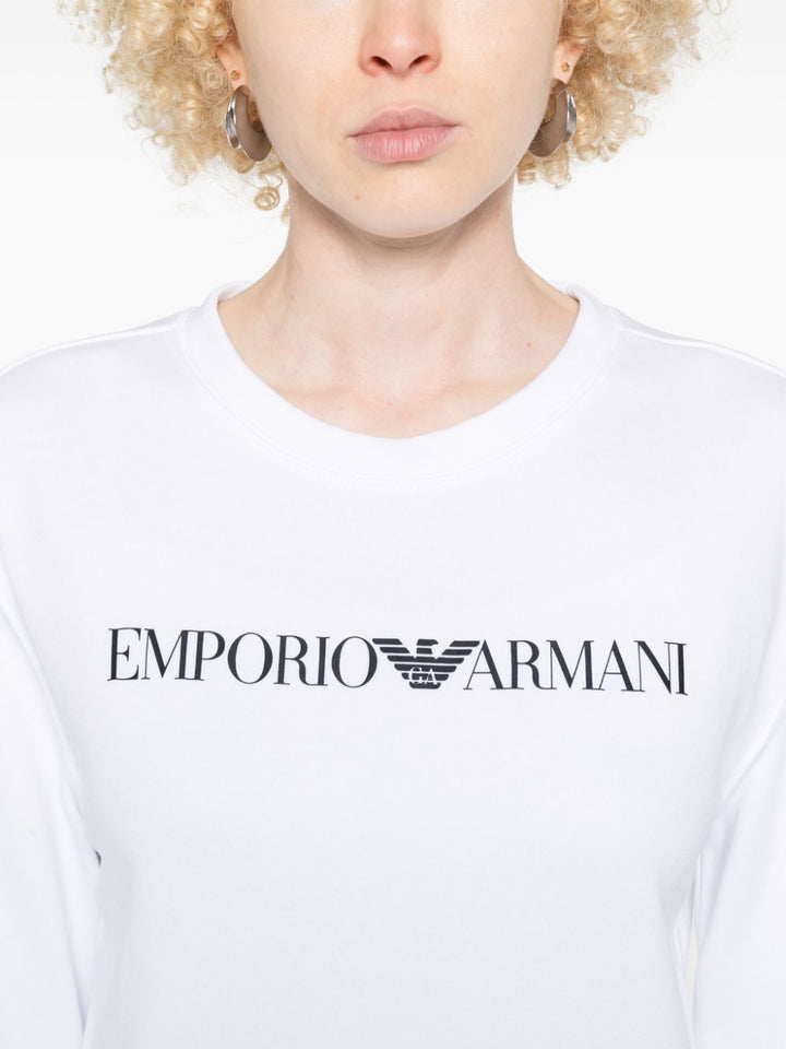 Emporio Armani Sweaters White