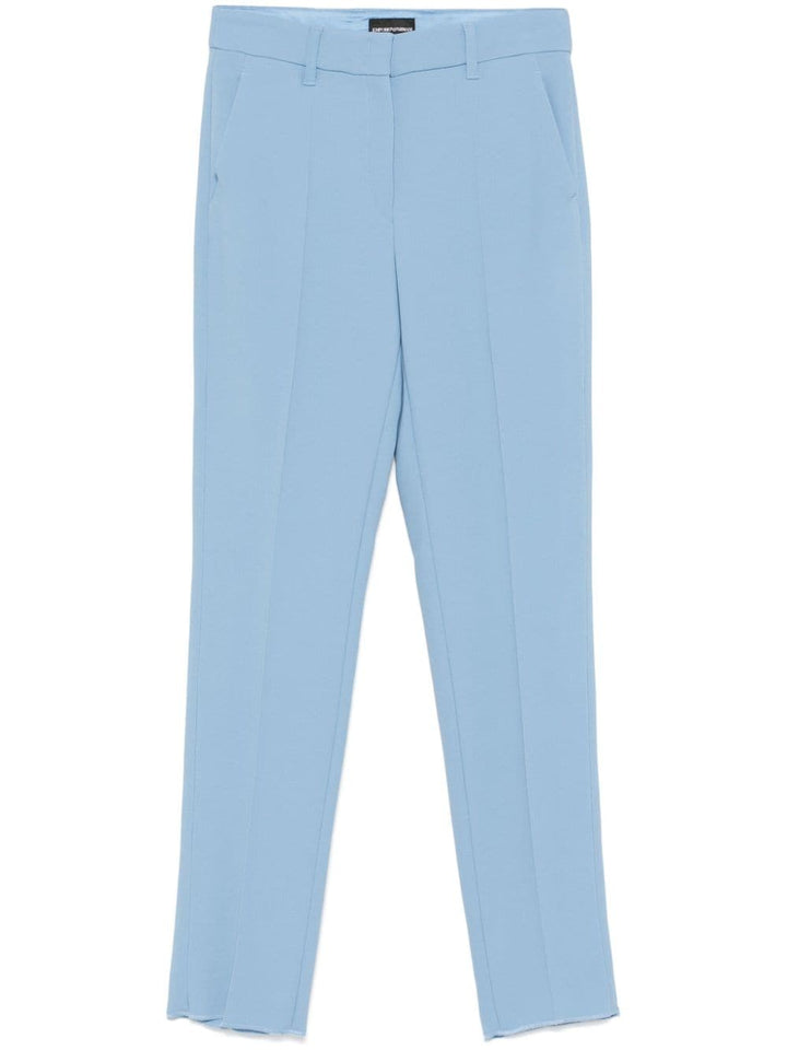 Emporio Armani Trousers Clear Blue