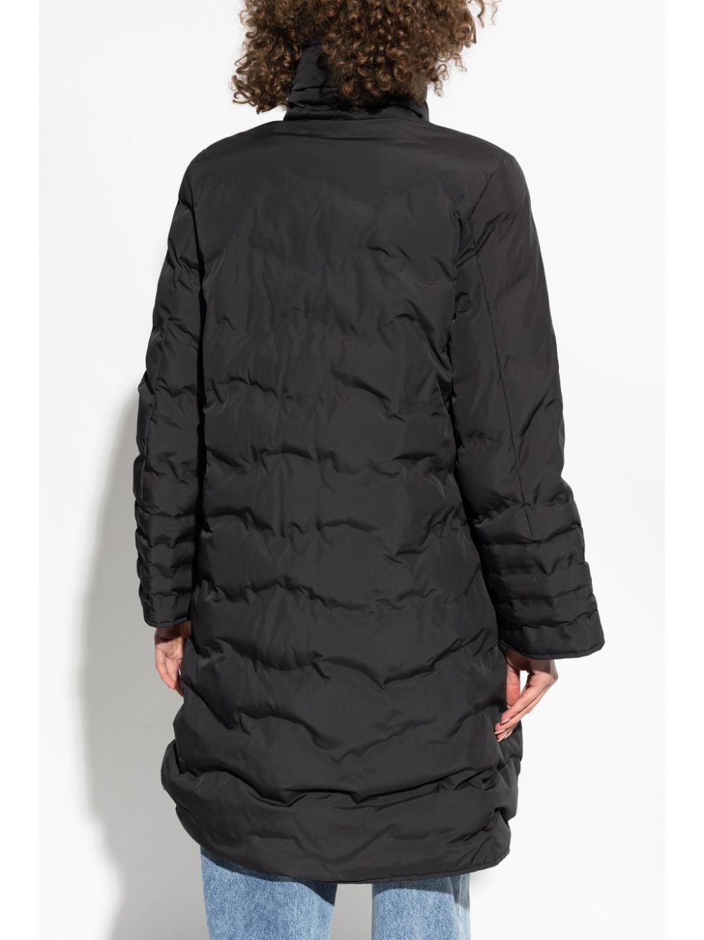 Emporio Armani Coats Black