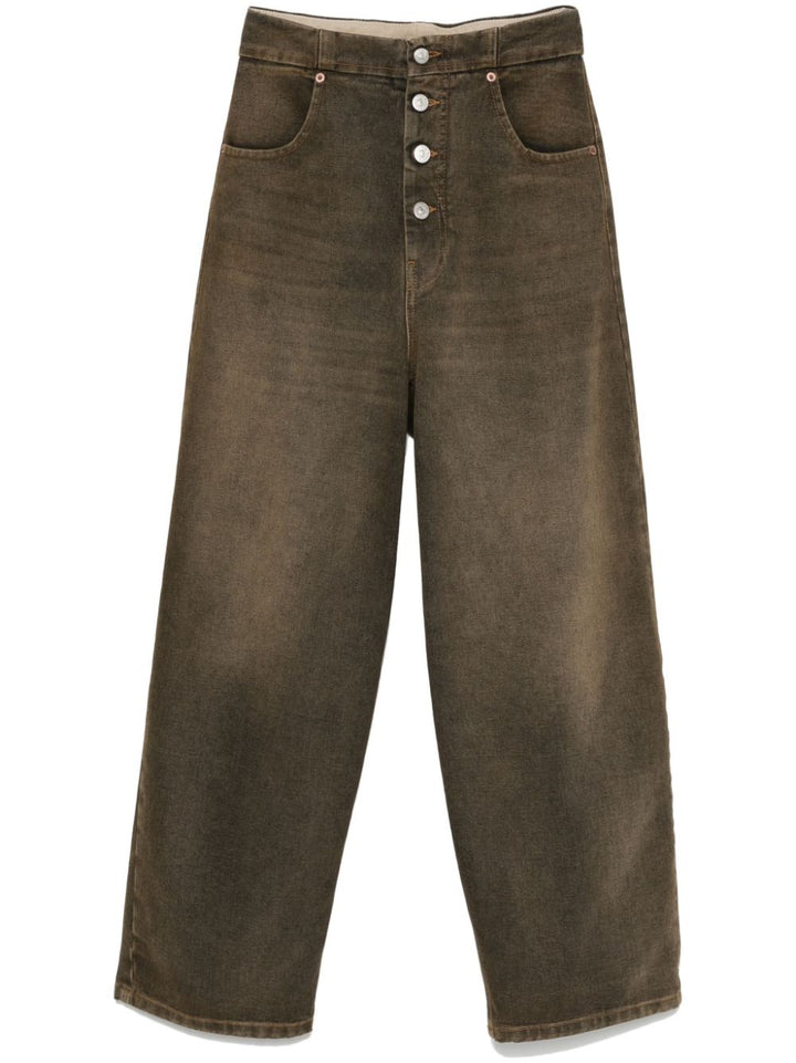 MM6 Maison Margiela Jeans Brown