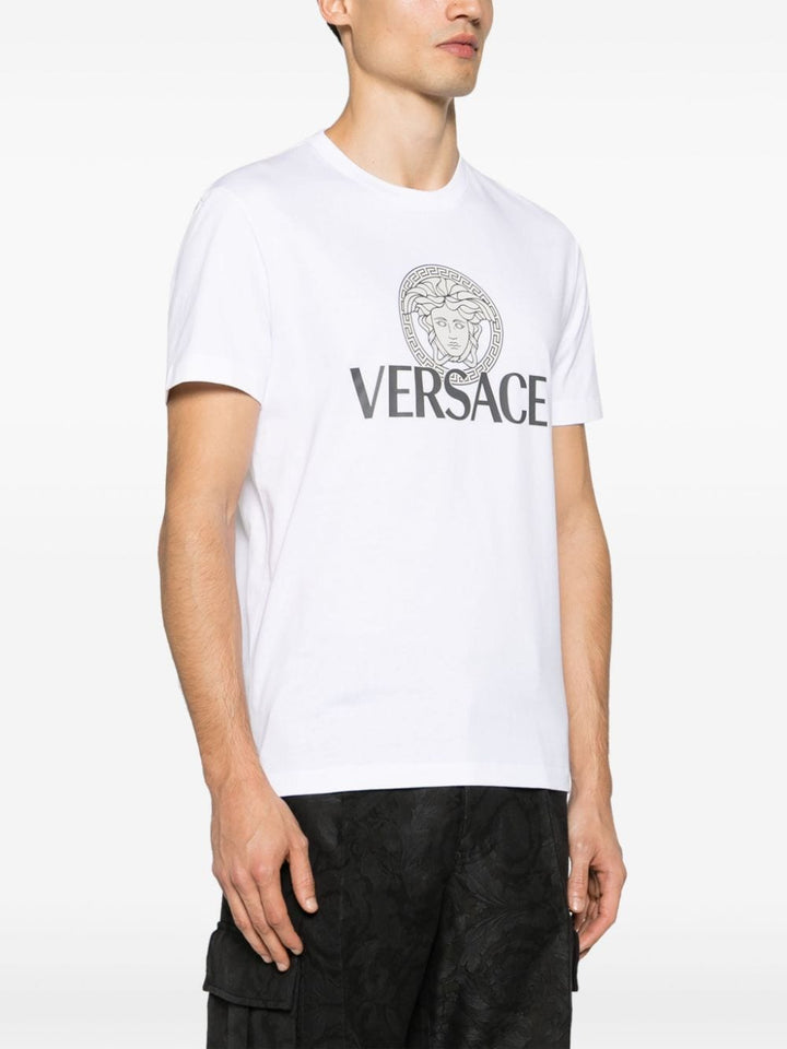 Versace White Logo T-shirt