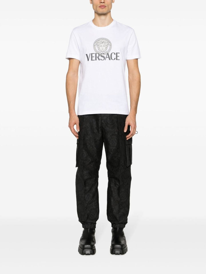 Versace White Logo T-shirt