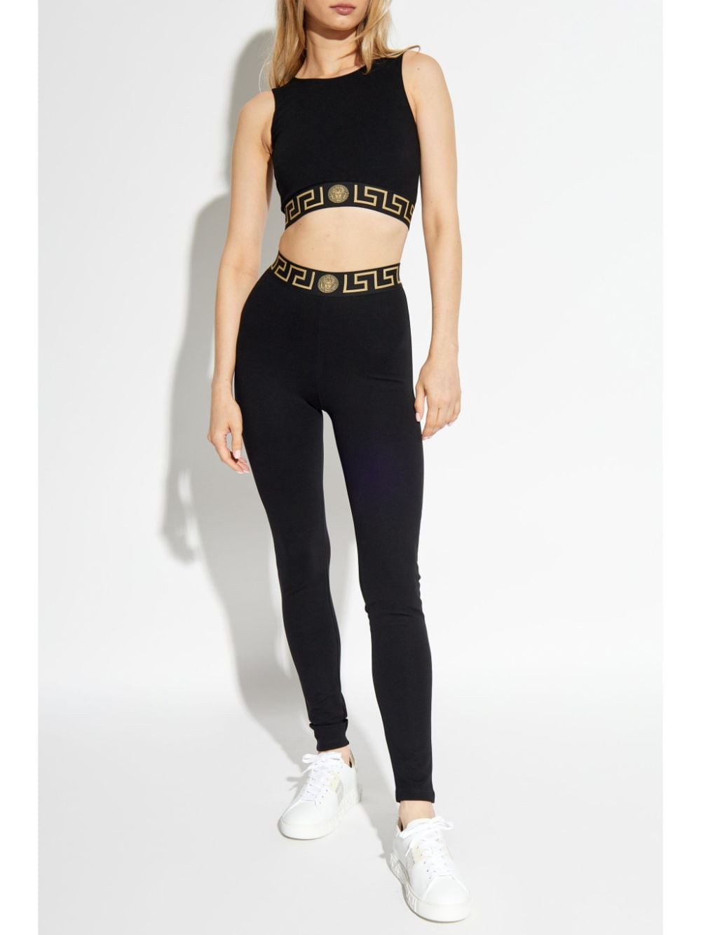 Versace Black leggings