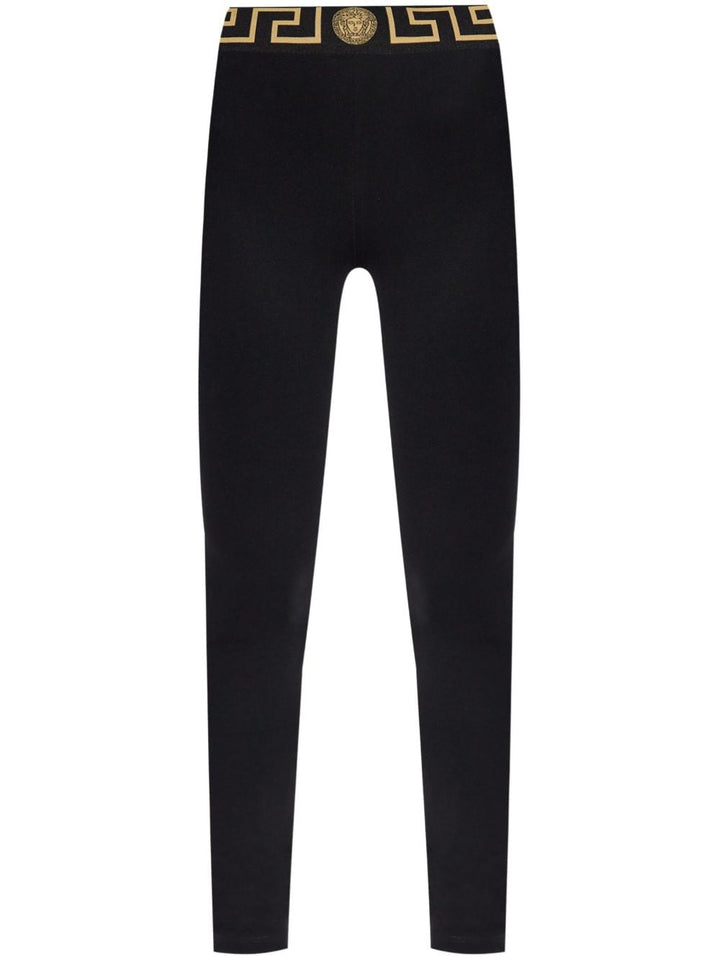 Versace Black leggings