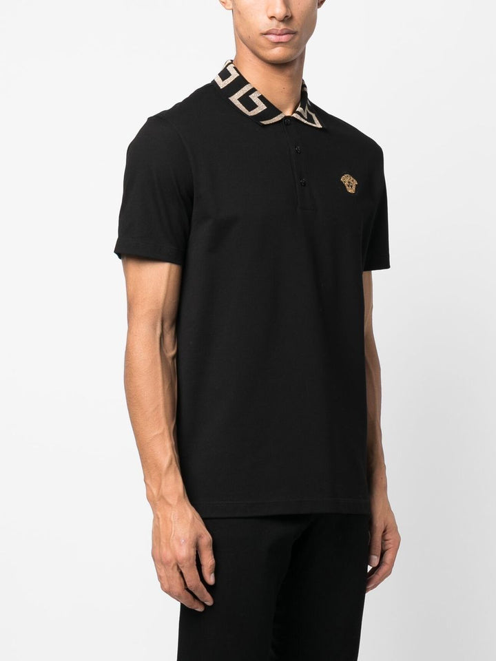 Versace Black Polo shirt