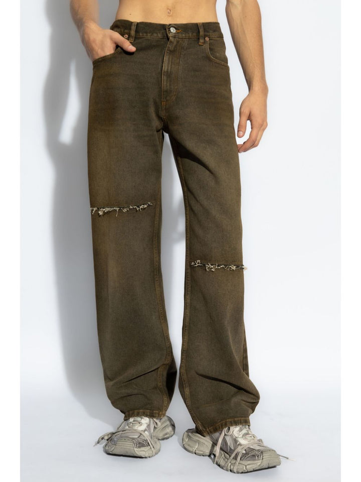 MM6 Maison Margiela Jeans Brown