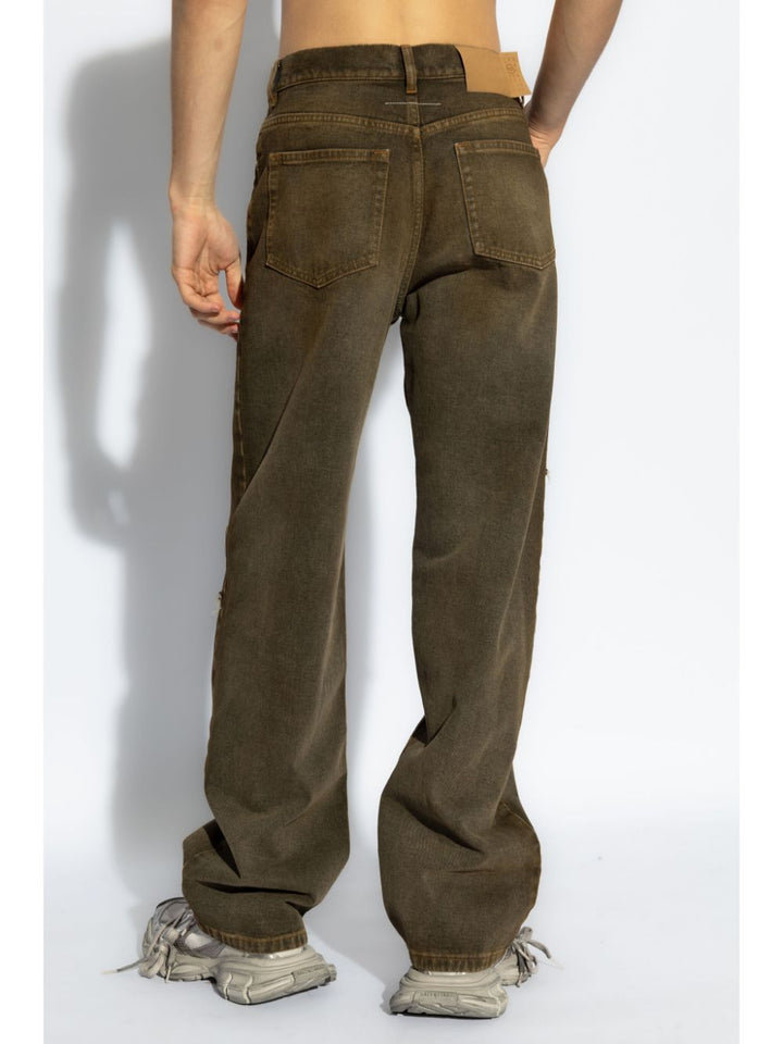 MM6 Maison Margiela Jeans Brown