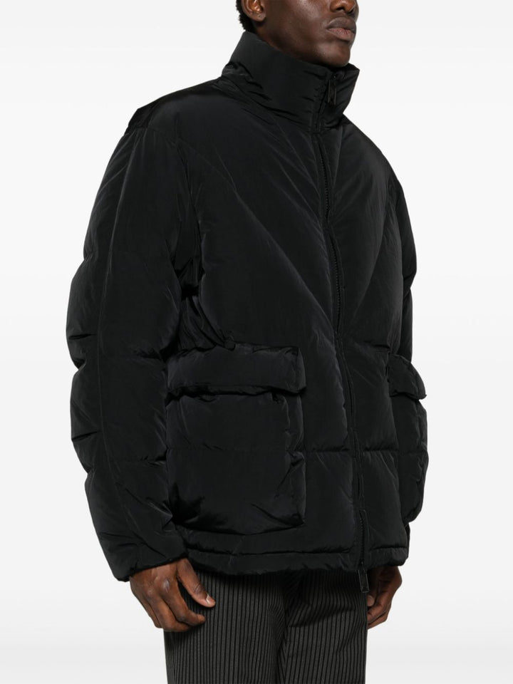 Emporio Armani Coats Black