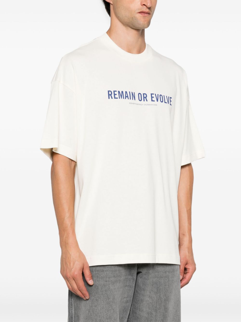 Emporio Armani T-shirts and Polos White