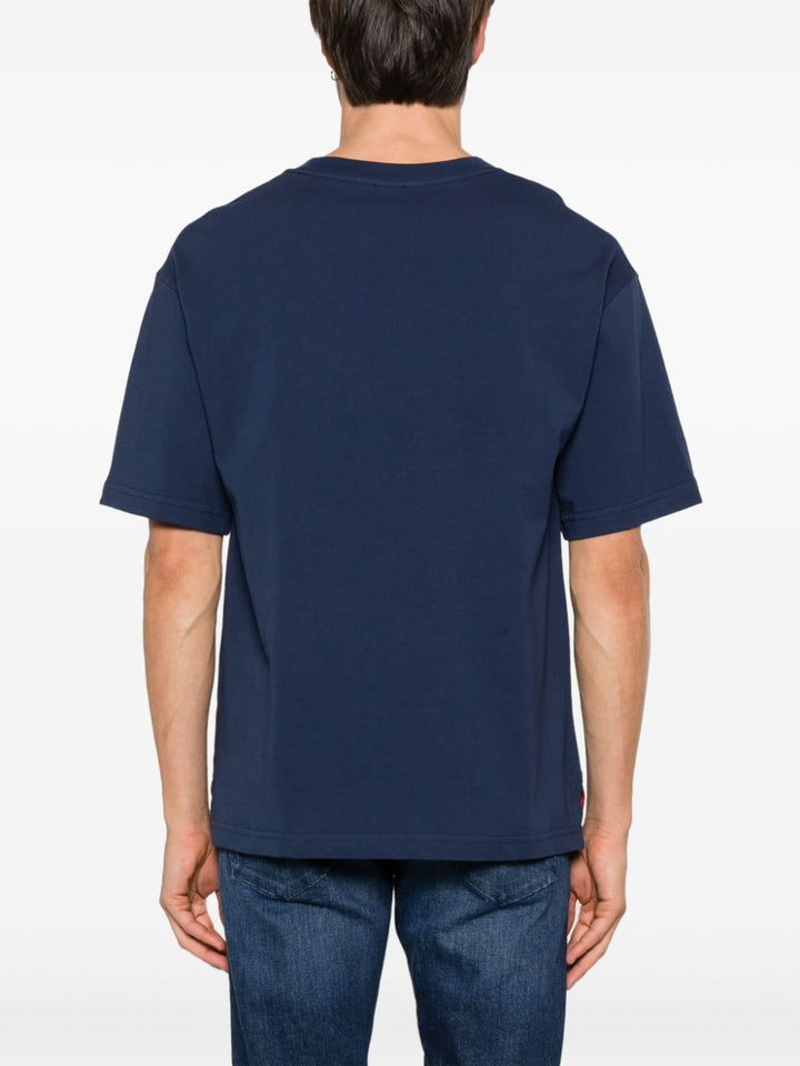 Kiton T-shirts and Polos Blue