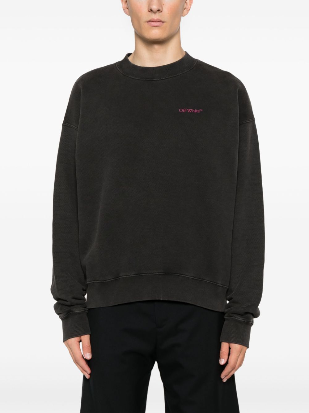 Off White Sweaters Black