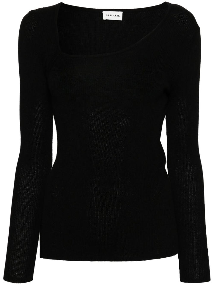 Parosh Sweater Black