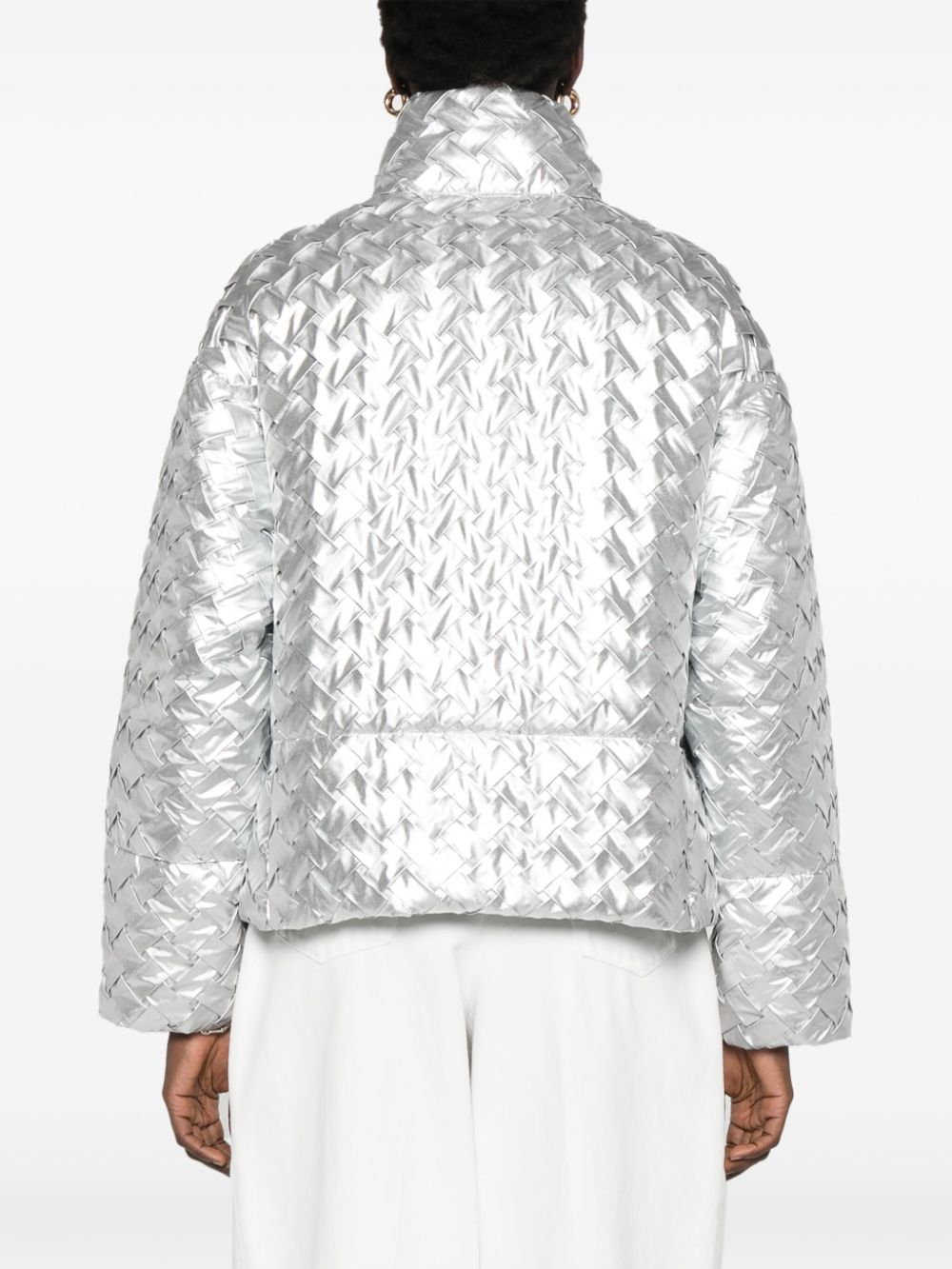 Emporio Armani Coats Silver