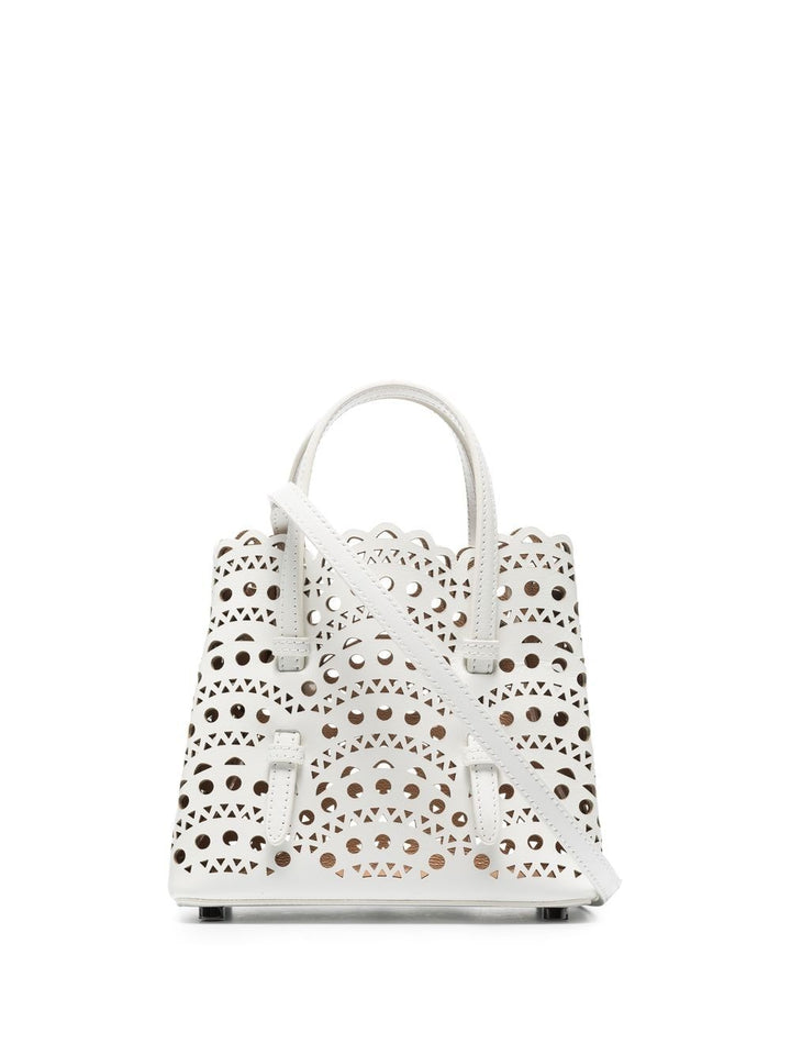 Alaia Small Mina Tote Bag