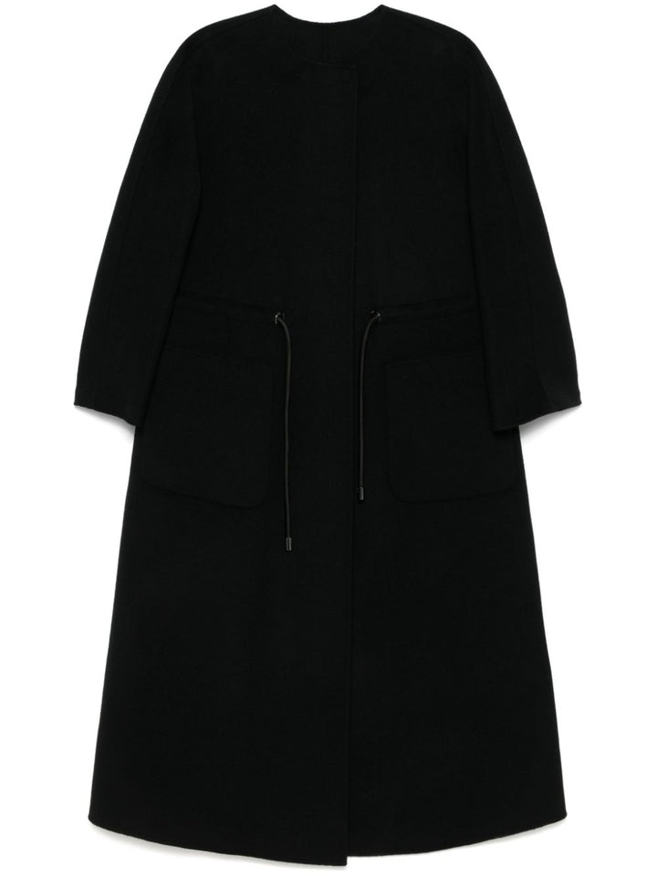 Emporio Armani Coats Black